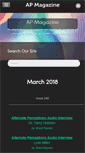Mobile Screenshot of apmagazine.info