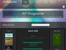 Tablet Screenshot of apmagazine.info